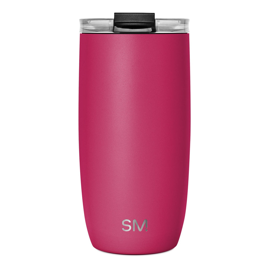 Voyager Tumbler with Clear Flip Lid & Straw
